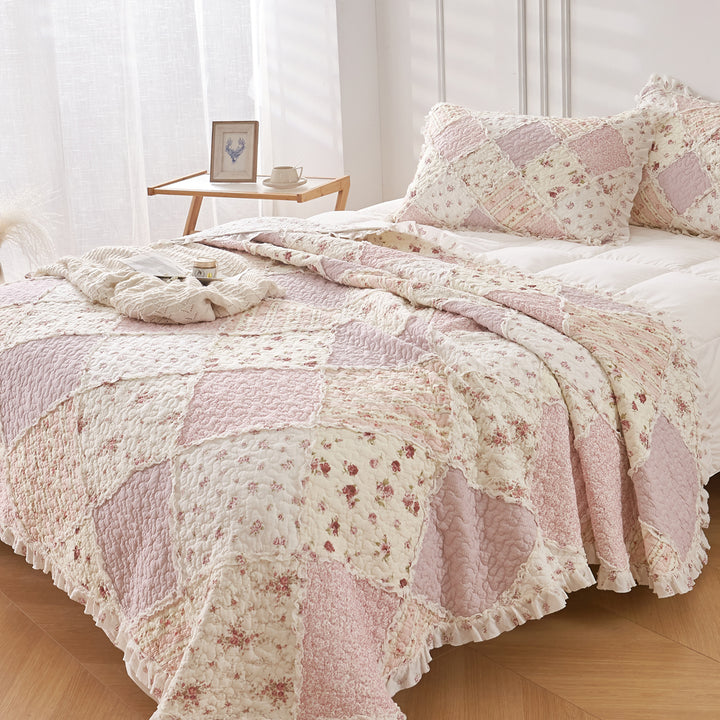Sarah Rose Coverlet Set | King Single Bed
