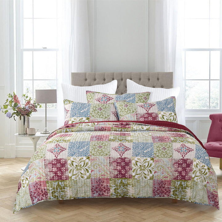Spring Bank Coverlet Set | King Single Bed