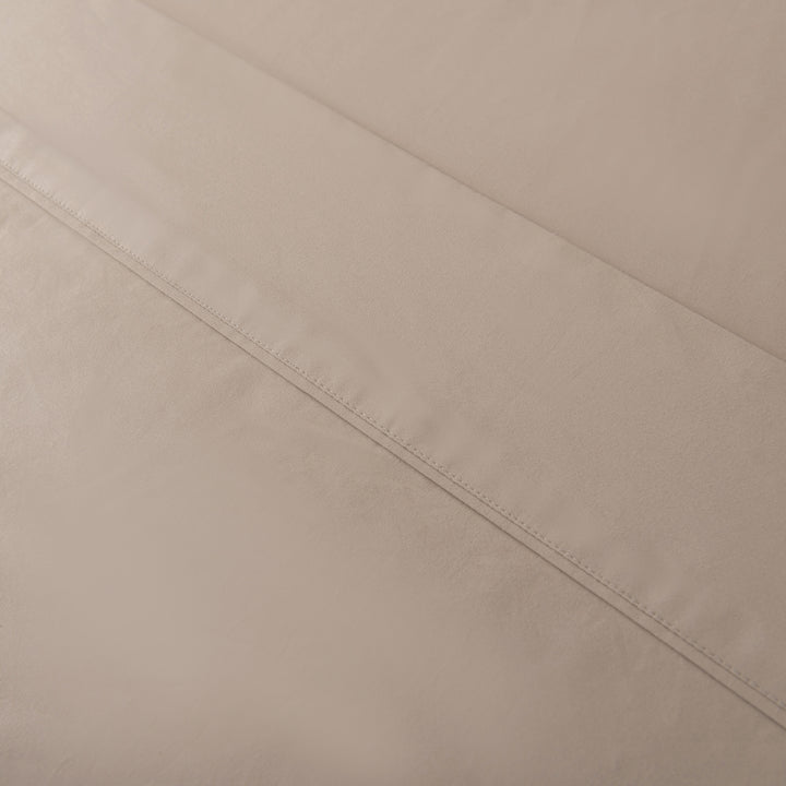 Casey Cotton Flat Sheet 400TC Linen | Double Bed