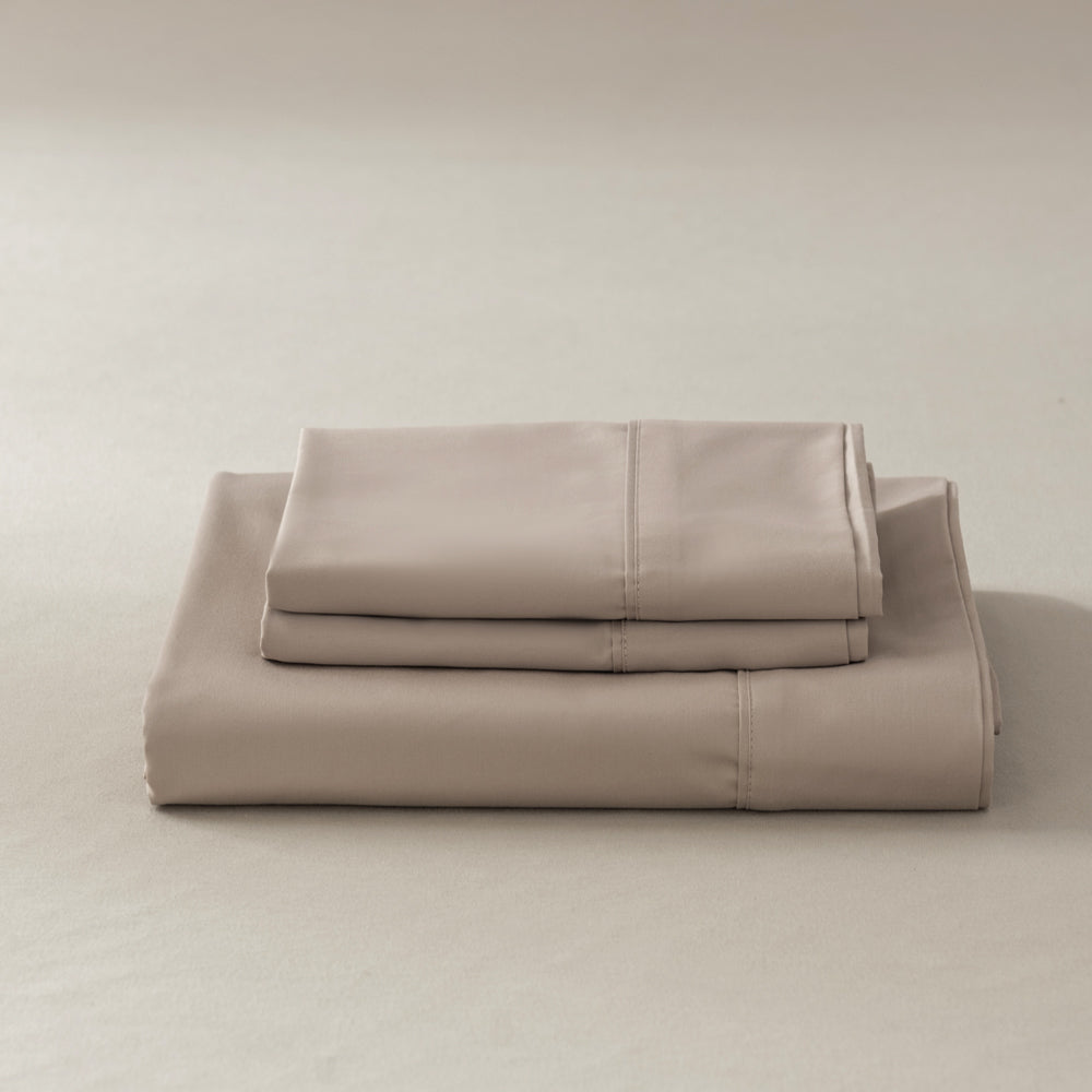 Casey Cotton Sheet Set 400TC Linen | Split Queen Bed 60cm