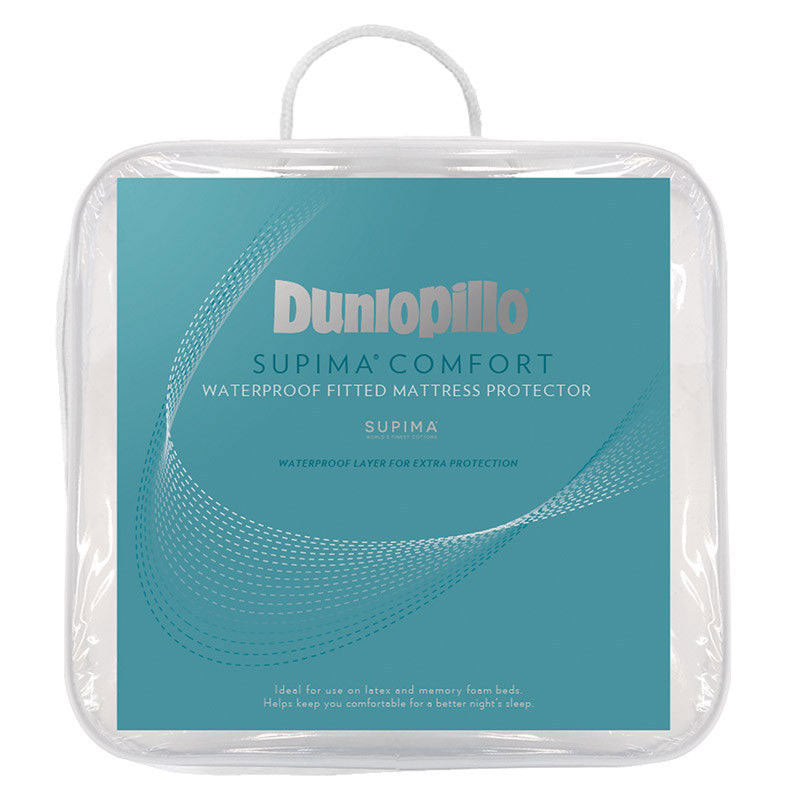 Supima Comfort Waterproof Fitted Mattress Protector | Double Bed