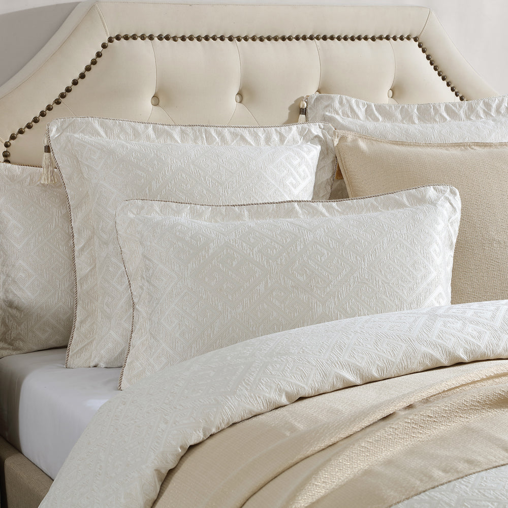 Athena Gold Quilt Cover Set | Queen Bed