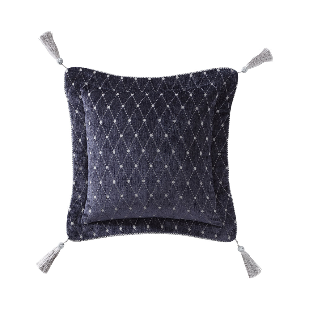 Davinci Esmeralda Ink Square Filled Cushion | My Linen