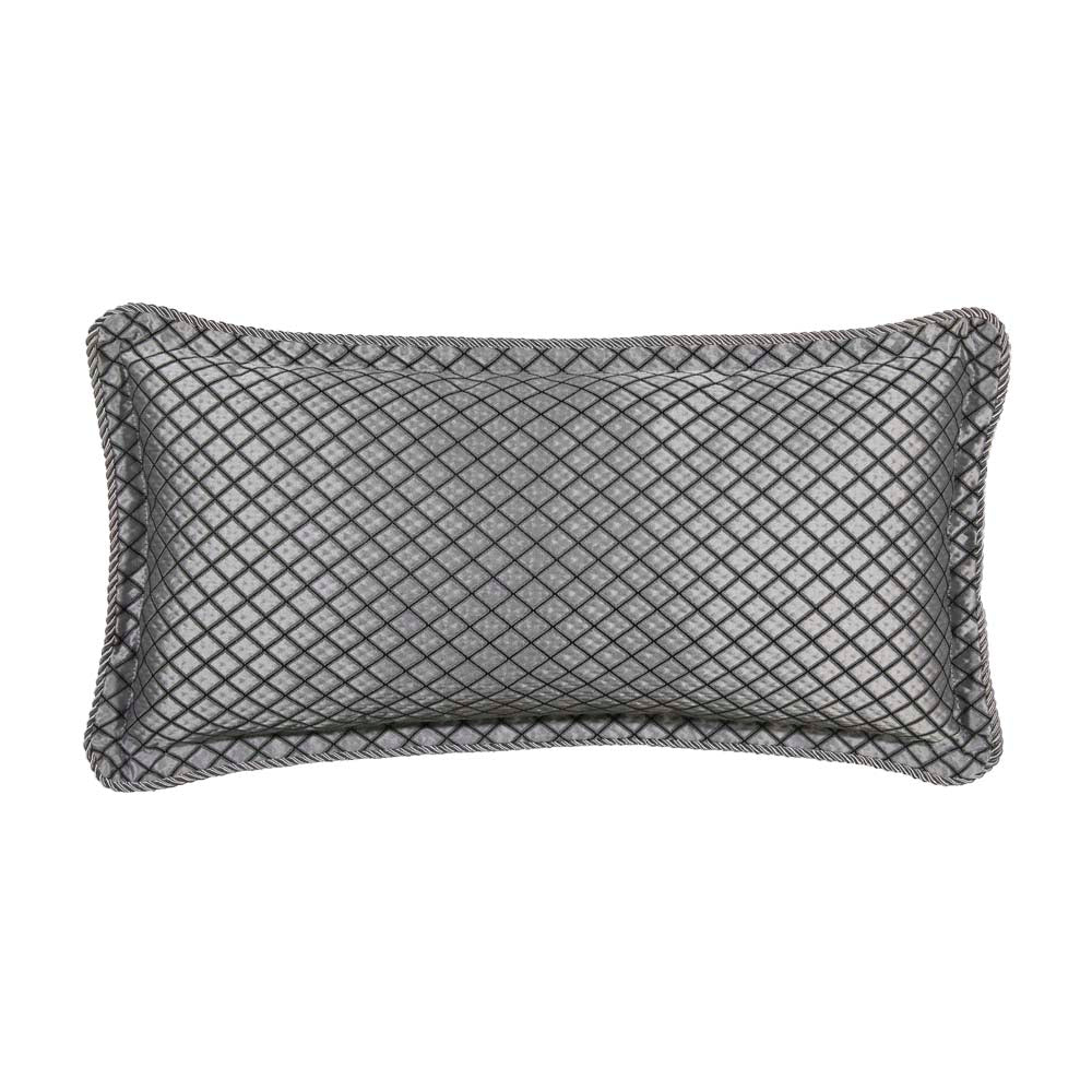 Lancaster Silver Long Filled Cushion