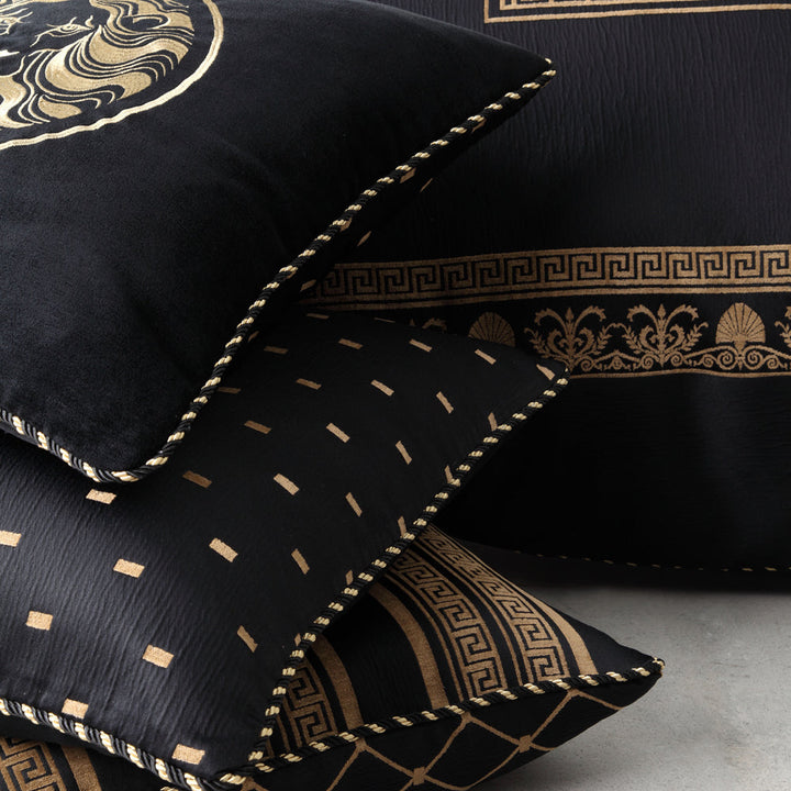 Massimo Black Quilt Cover Set | Super King