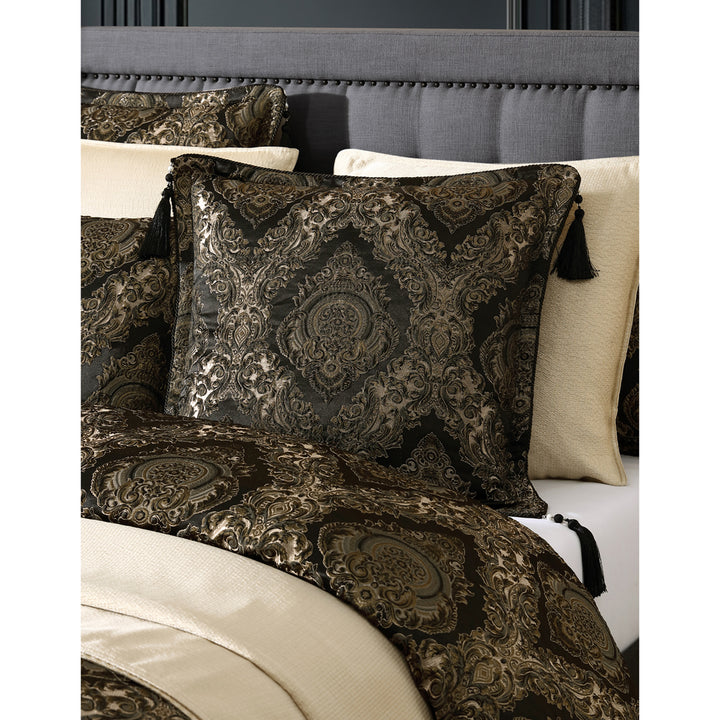 Davinci Monarch Black European Pillowcase Lifestyle | My Linen