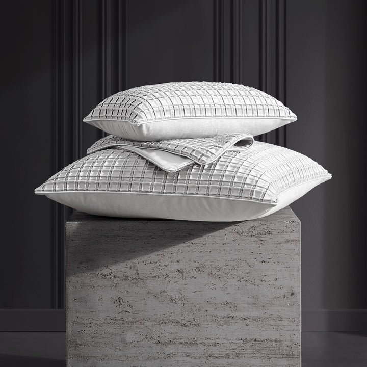 Davinci Opulence Velvet Silver Stack | My Linen