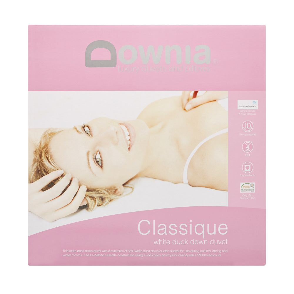 Classique Collection Down and Feather Quilt / Doona | Single Bed
