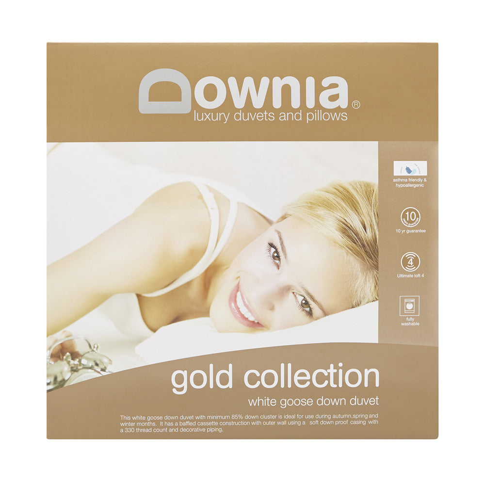 Gold Collection 85/15 Goose Down and Feather Quilt / Doona | Single Bed