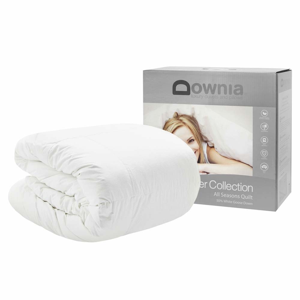 Silver Collection Down and Feather Quilt / Doona | Queen Bed