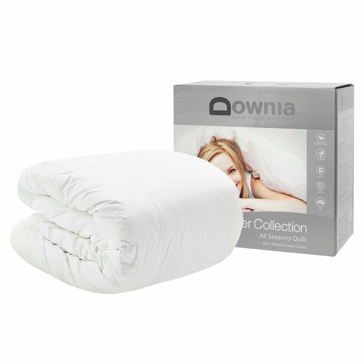 Silver Collection Down and Feather Quilt / Doona | Queen Bed