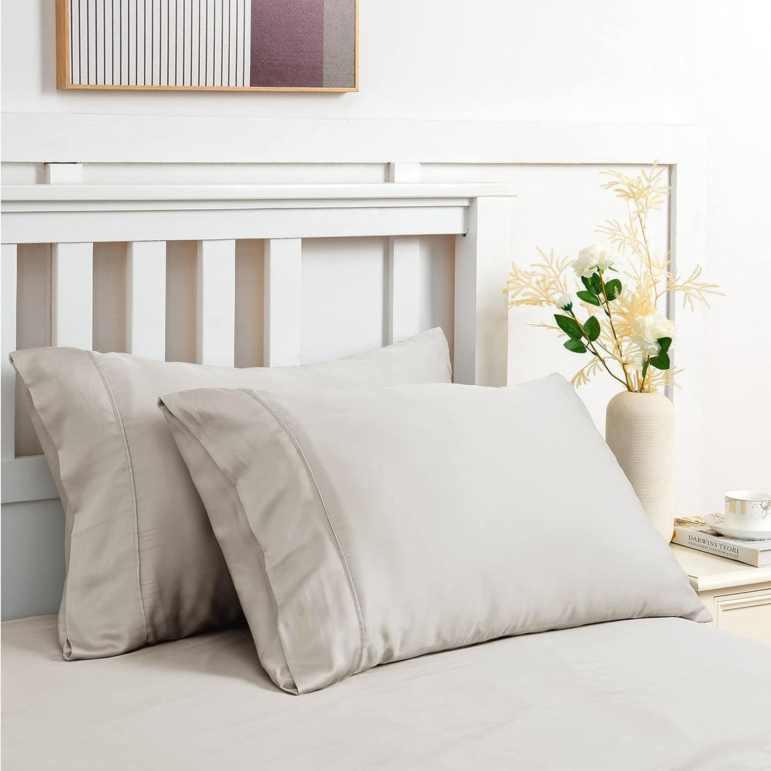 100% Bamboo Sheet Set 400TC Latte | King Bed