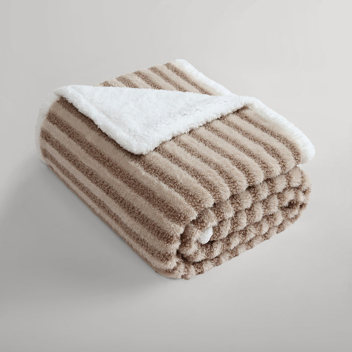 Ardor Boudoir Carter Multi Boucle Throw Folded | My Linen