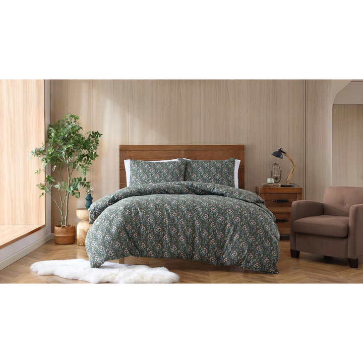 Ardor Boudoir Ditsy Flora Flannelette Quilt Cover Set Lifestyle | My Linen