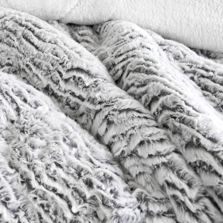 Ardor Boudoir Faux Fur Sherpa Comforter Set Detail | My Linen
