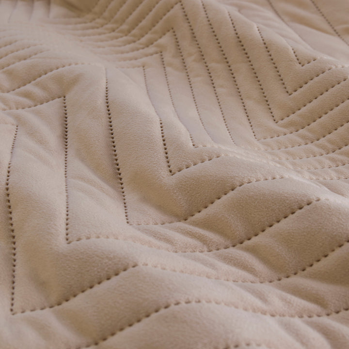 Ardor Boudoir Hana Champagne Quilt Cover Set Detail | My Linen