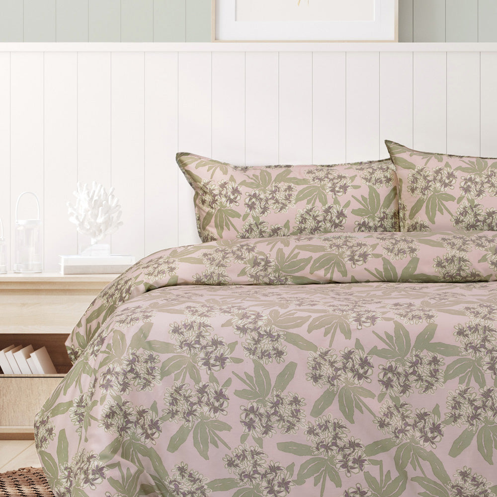 Ardor Boudoir Jasmine Quilt Cover Set Closeup | My Linen