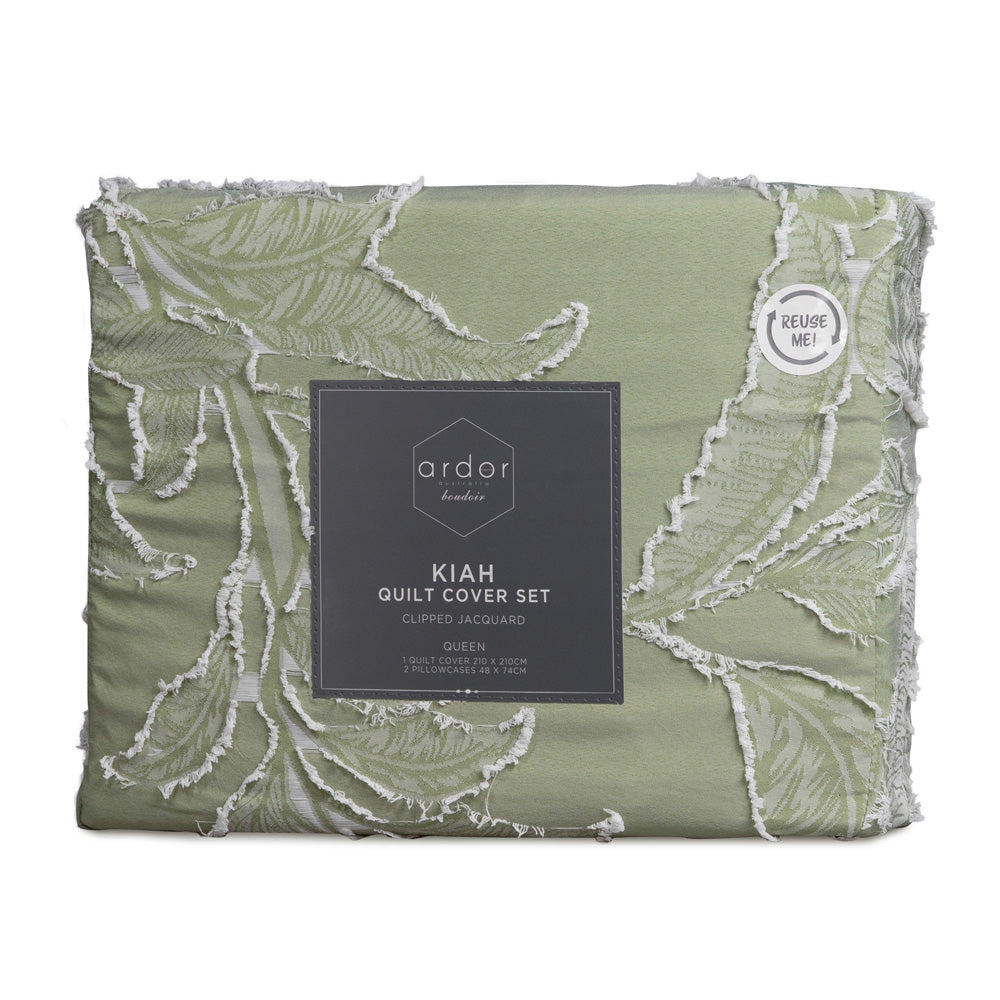 Ardor Boudoir Kiah Quilt Cover Set Packaged | My Linen