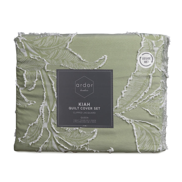 Ardor Boudoir Kiah Quilt Cover Set Packaged | My Linen