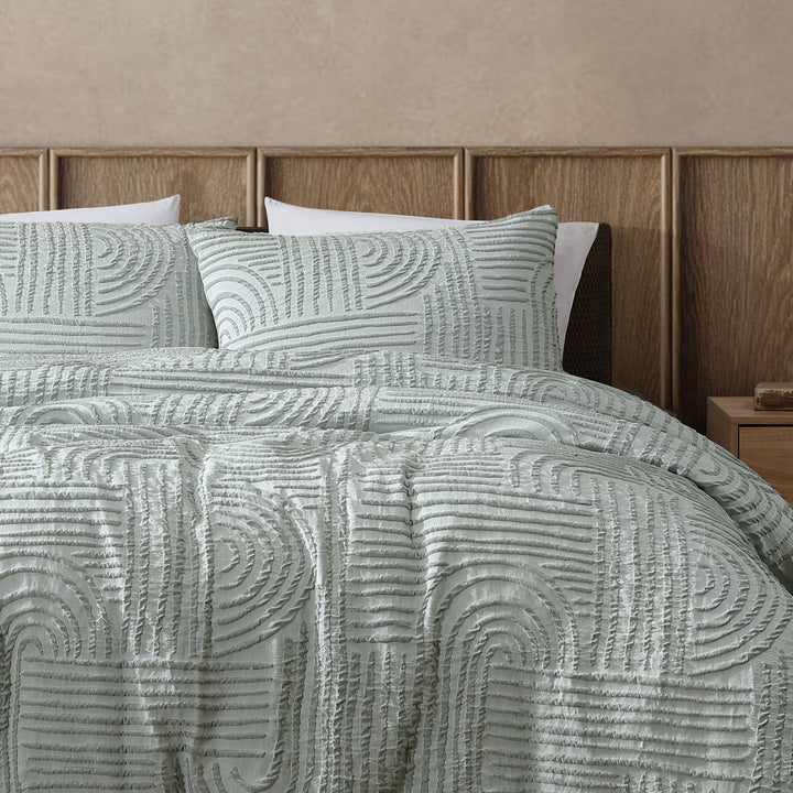 Ardor Boudoir Kiewa Quilt Cover Set Closeup | My Linen