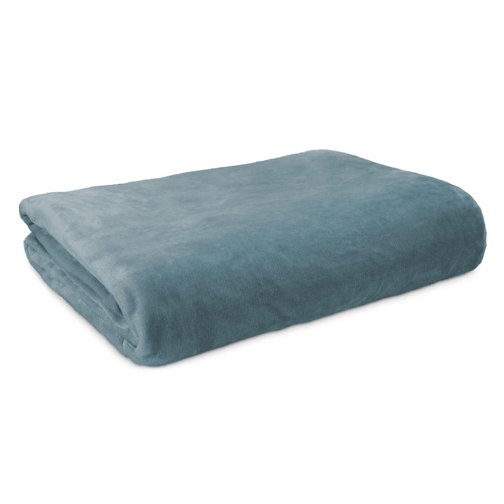 Lucia Plush Blanket Stormy Sea | Single Bed