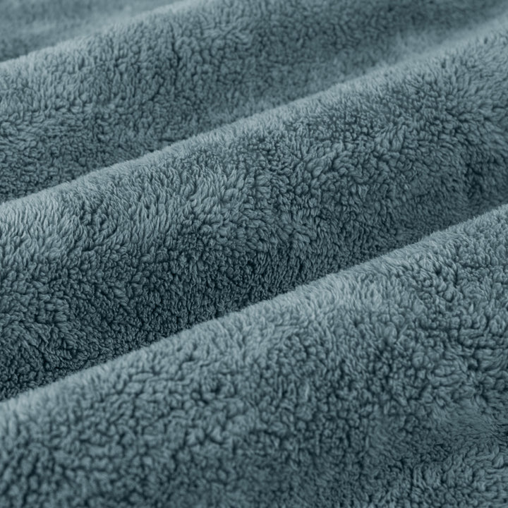 Ardor Boudoir Teddy Fleece Sea Mist Sheet Set Detail | My Linen

