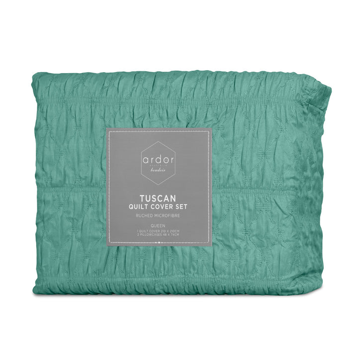 Ardor Boudoir Tuscan Quilt Cover Set Packaged | My Linen