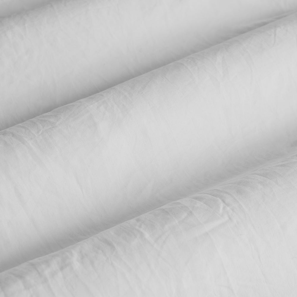 Ardor Boudoir Vintage Washed White Quilt Cover Set Detail | My Linen