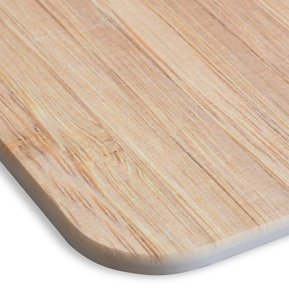 Algodon Dri Bath Stone Bamboo Bath Mat Detail | My Linen