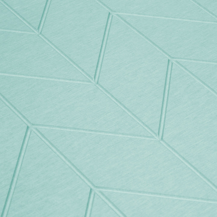 Algodon Dri Bath Stone Marine Blue Bath Mat Detail | My Linen