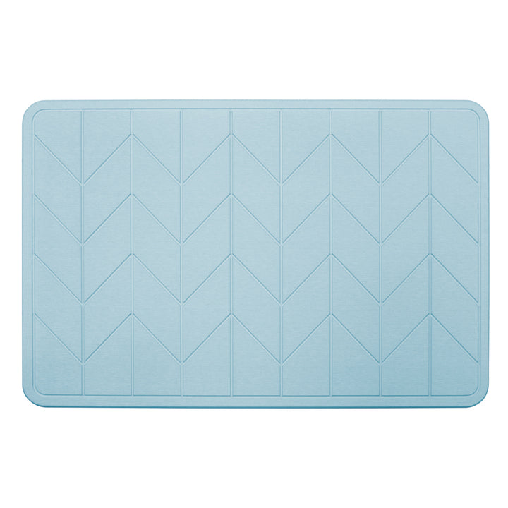 Algodon Dri Bath Stone Mist Bath Mat | My Linen