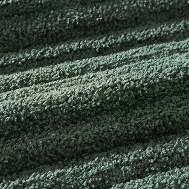 Algodon Lawson Plush Thyme Bath Mat Detail | My Linen