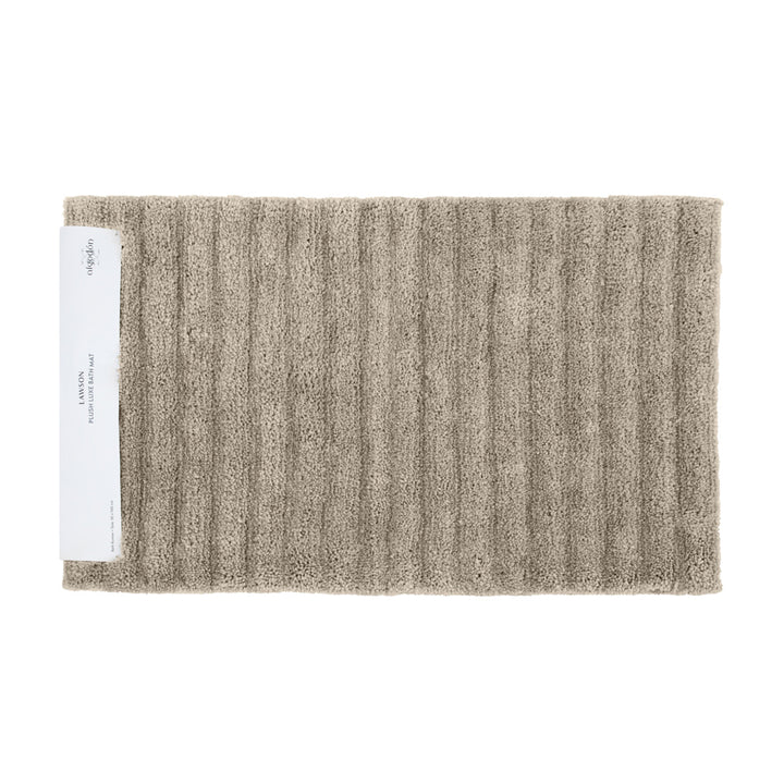 Algodon Lawson Plush Taupe Bath Runner | My Linen