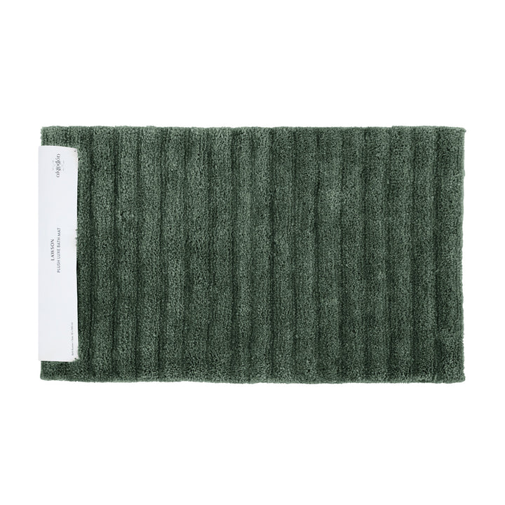Algodon Lawson Plush Thyme Bath Runner | My Linen