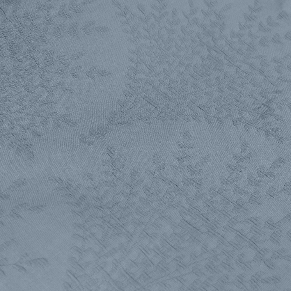 Algodon Romy Blue Quilt Cover Set Detail | My Linen