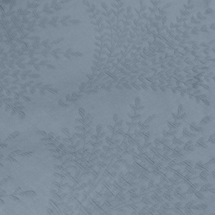 Algodon Romy Blue Quilt Cover Set Detail | My Linen