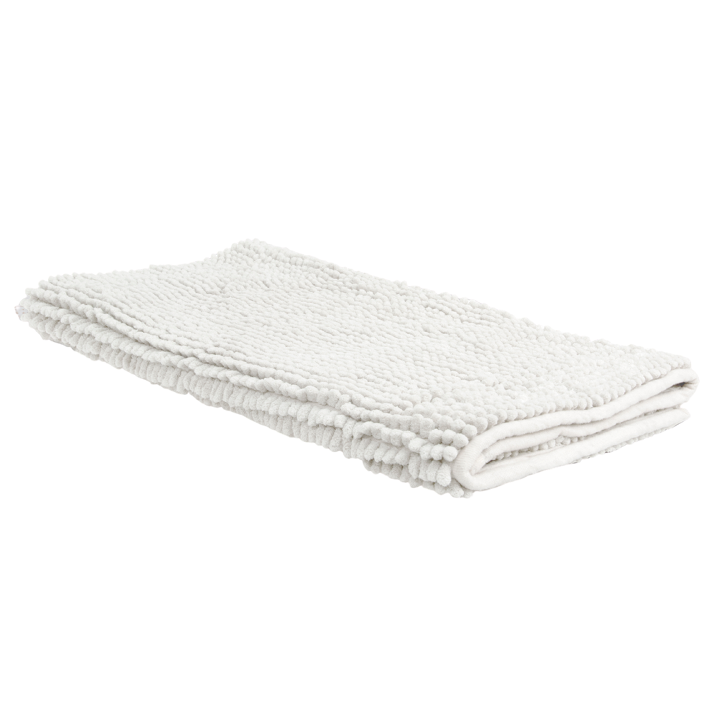 Toggle White | Large Bath Mat