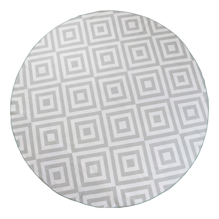 Ardor Alana Sand Free Round Beach Towel Reverse | My Linen