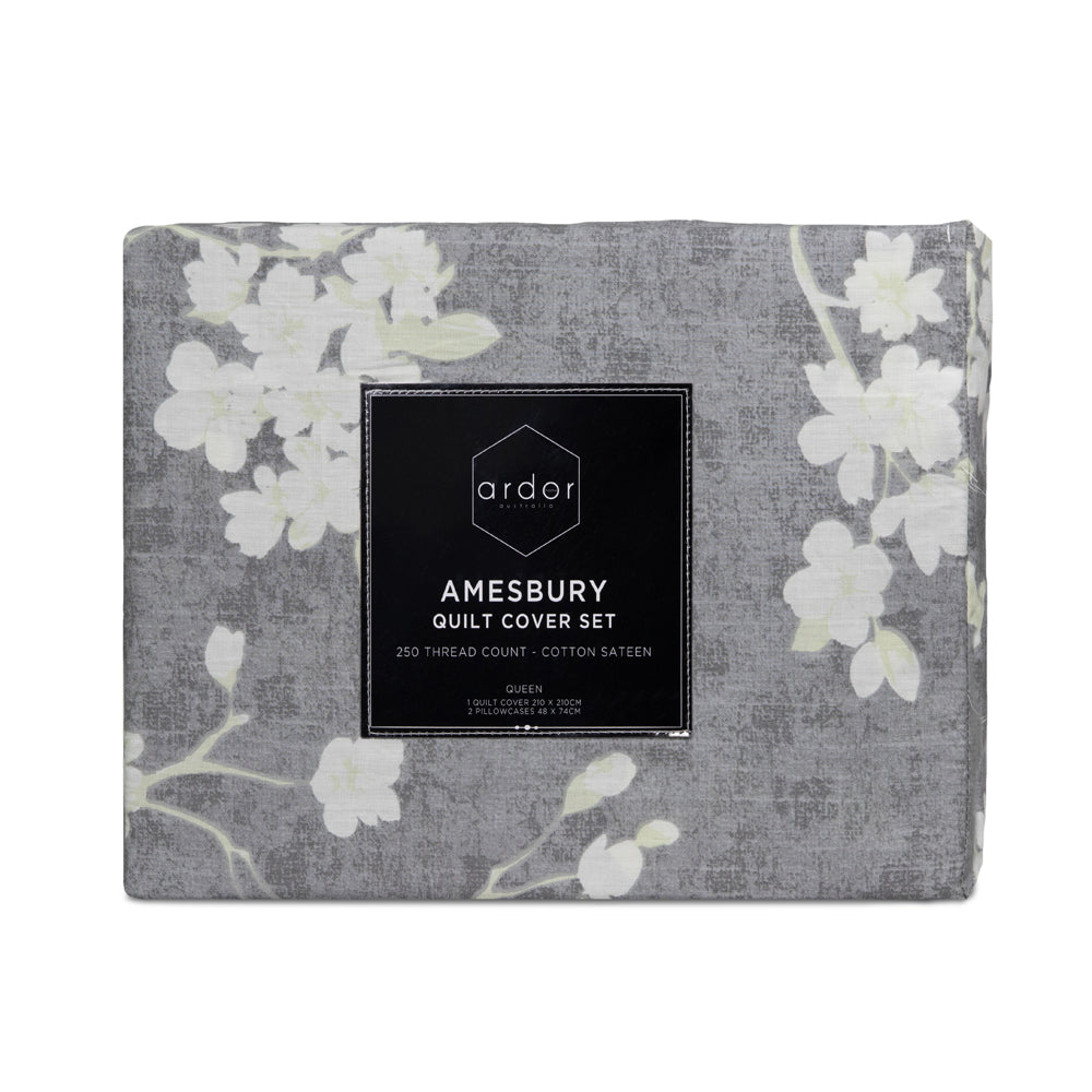 Ardor Amesbury Quilt Cover Set Packaged | My Linen
