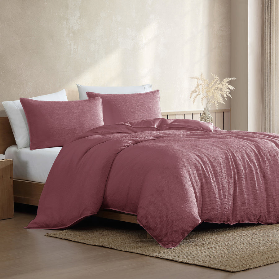 Ardor Boardwalk Lipstick Quilt Cover Set | My Linen