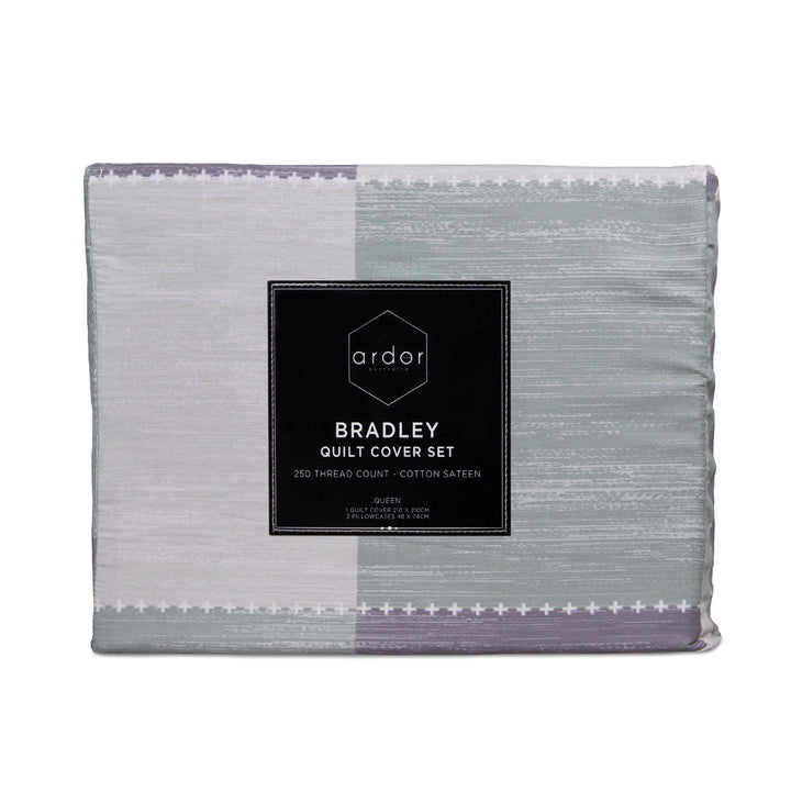 Ardor Bradley Quilt Cover Set Packaged | My Linen