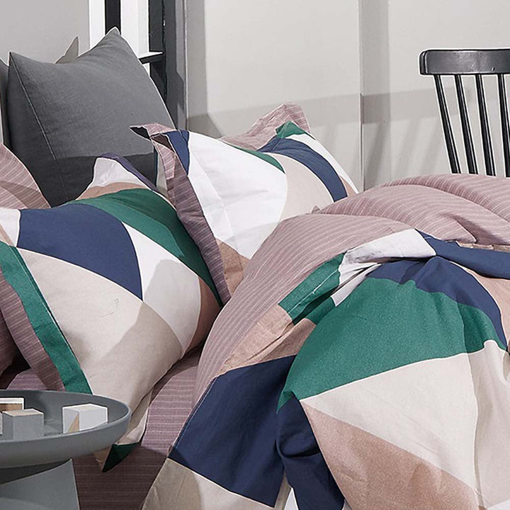 Finn Multi Quilt Cover Set | King Bed