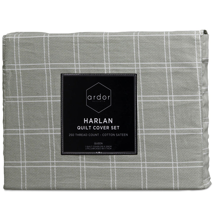 Harlan Quilt Cover Set | Single Bed