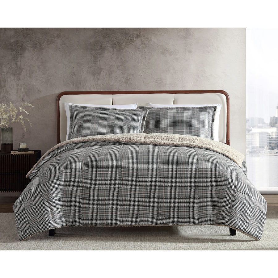 Ardor Henry Coffee Comforter Set | My Linen