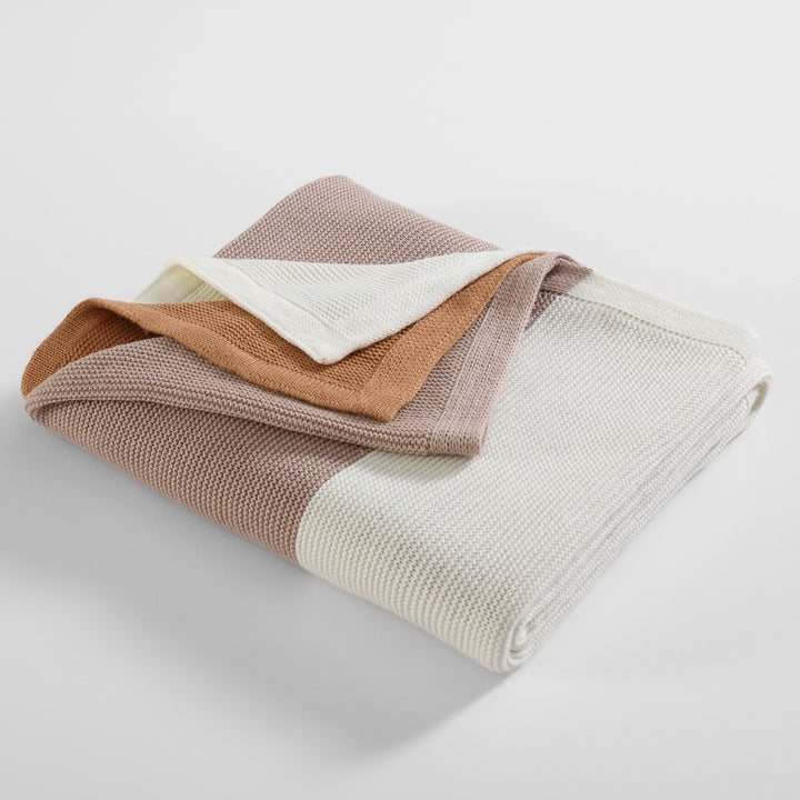 Ardor Isla Natural Knitted Throw | My Linen