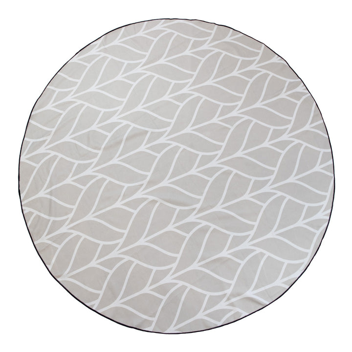 Ardor Mira Sand Free Round Beach Towel Reverse | My Linen