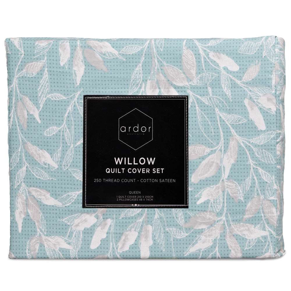 Willow Quilt Cover Set | Queen Bed