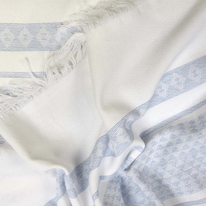 Yaz Blue Beach Towel