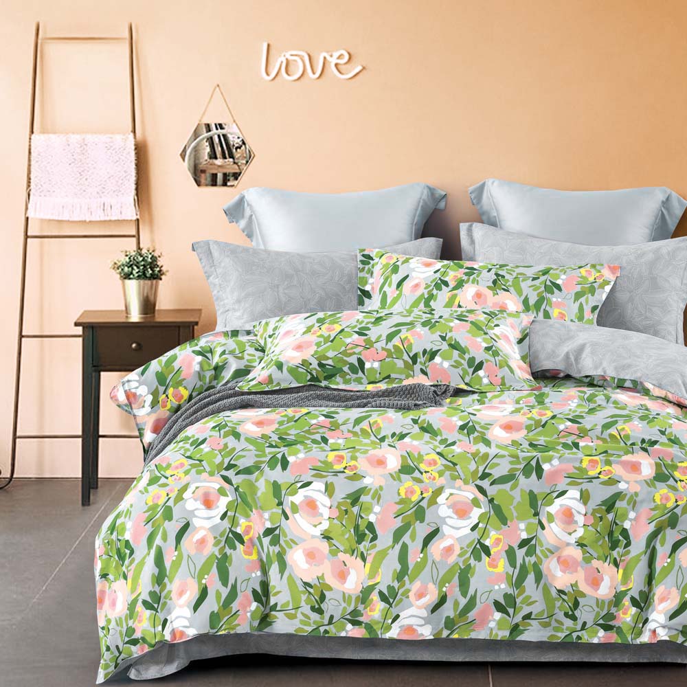 Ruby Multi Quilt Cover Set | Queen Bed