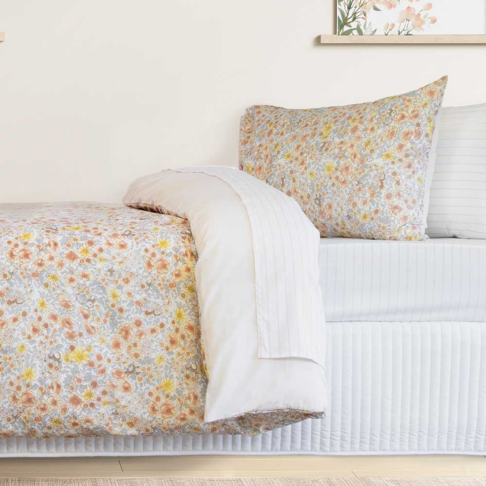 Flora Pink Quilt Cover Set | Double Bed